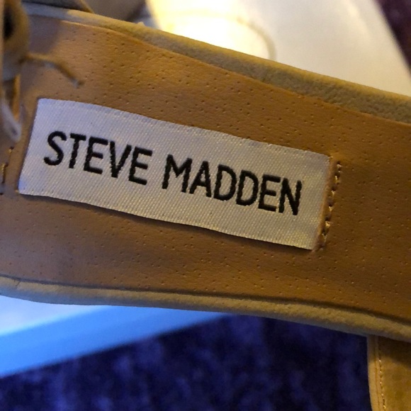 Grey strapped wedges - Picture 3 of 5